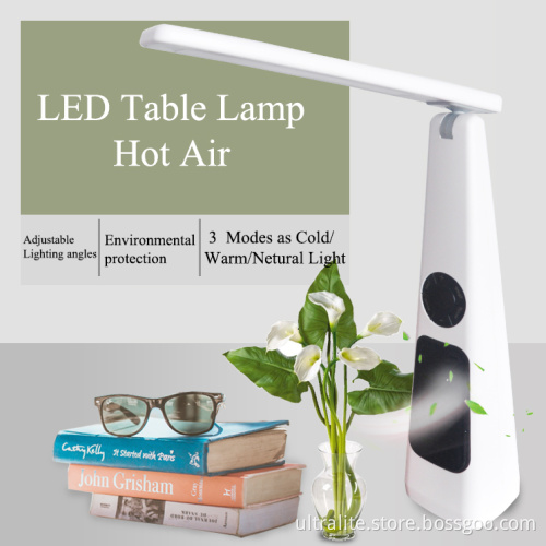 Creative LED Desk Lamp With Heater